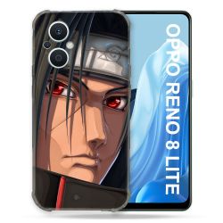Coque Renforcée Pour Oppo Reno 8 Lite 5G Manga Naruto Itachi Visage