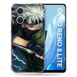 Coque Renforcée Pour Oppo Reno 8 Lite 5G Manga Naruto Kakashi