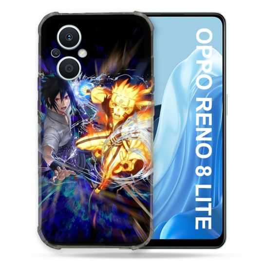 Coque Renforcée Pour Oppo Reno 8 Lite 5G Manga Naruto VS