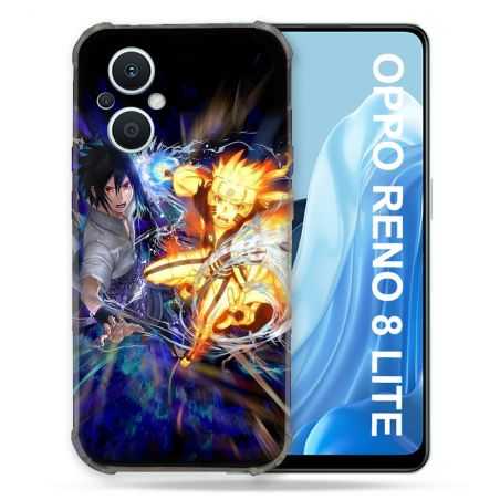 Coque Renforcée Pour Oppo Reno 8 Lite 5G Manga Naruto VS