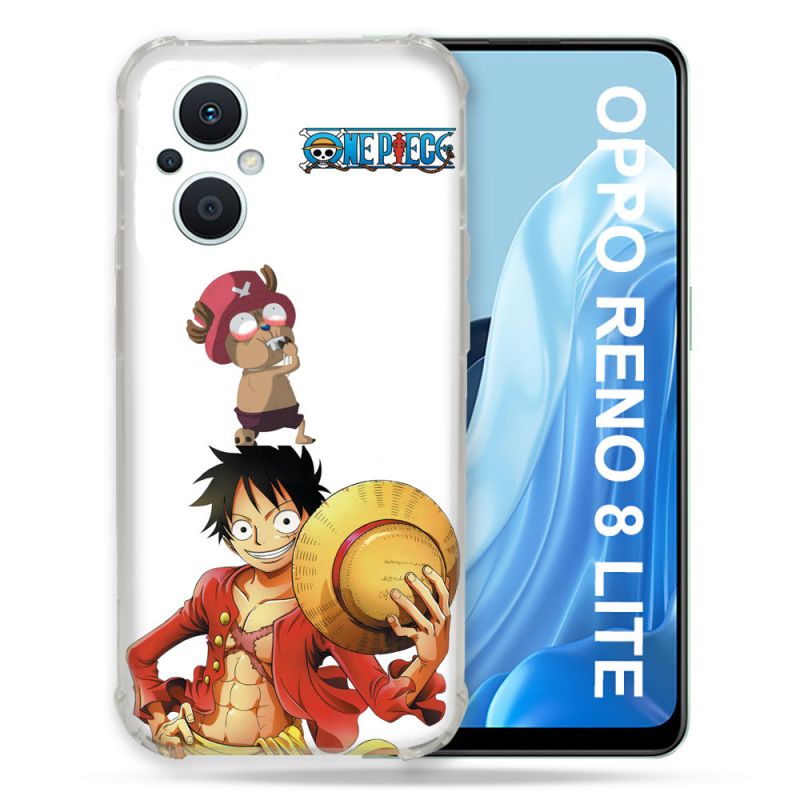 Coque Renforcée Pour Oppo Reno 8 Lite 5G Manga One Piece Chopper