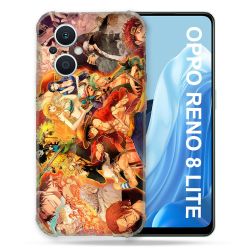 Coque Renforcée Pour Oppo Reno 8 Lite 5G Manga One Piece Nakama