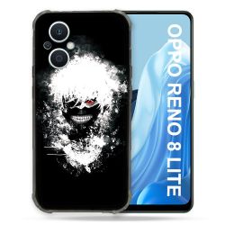Coque Renforcée Pour Oppo Reno 8 Lite 5G Manga Tokyo Ghoul Kaneki Tag