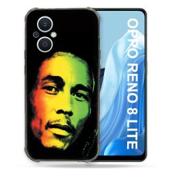 Coque Renforcée Pour Oppo Reno 8 Lite 5G Musique Bob Marley 2