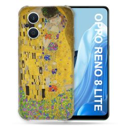 Coque Renforcée Pour Oppo Reno 8 Lite 5G Peinture Le Baiser