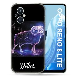 Coque Renforcée Pour Oppo Reno 8 Lite 5G Signe Zodiaque 2 Bélier