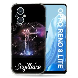 Coque Renforcée Pour Oppo Reno 8 Lite 5G Signe Zodiaque 2 Sagittaire