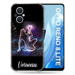 Coque Renforcée Pour Oppo Reno 8 Lite 5G Signe Zodiaque 2 Verseau