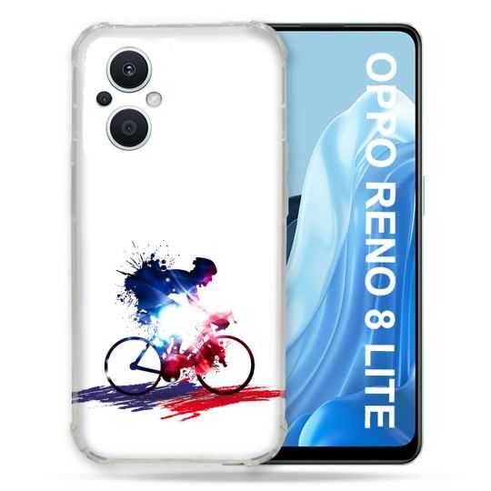 Coque Renforcée Pour Oppo Reno 8 Lite 5G Sport Cyclisme France