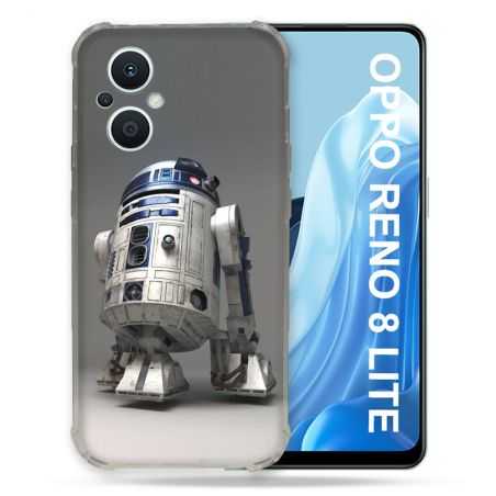 Coque Renforcée Pour Oppo Reno 8 Lite 5G Star Wars - R2D2