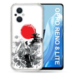 Coque Renforcée Pour Oppo Reno 8 Lite 5G Voyage Japon Femme