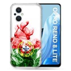 Coque Renforcée Pour Oppo Reno 8 Lite 5G Voyage Portugal Flamme