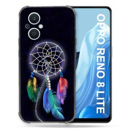 Coque Renforcée Pour Oppo Reno 8 Lite 5G Zen Attrape Reve Multicolore