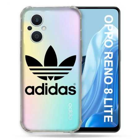 Coque Renforcée Transparente Pour Oppo Reno 8 Lite 5G Adidas