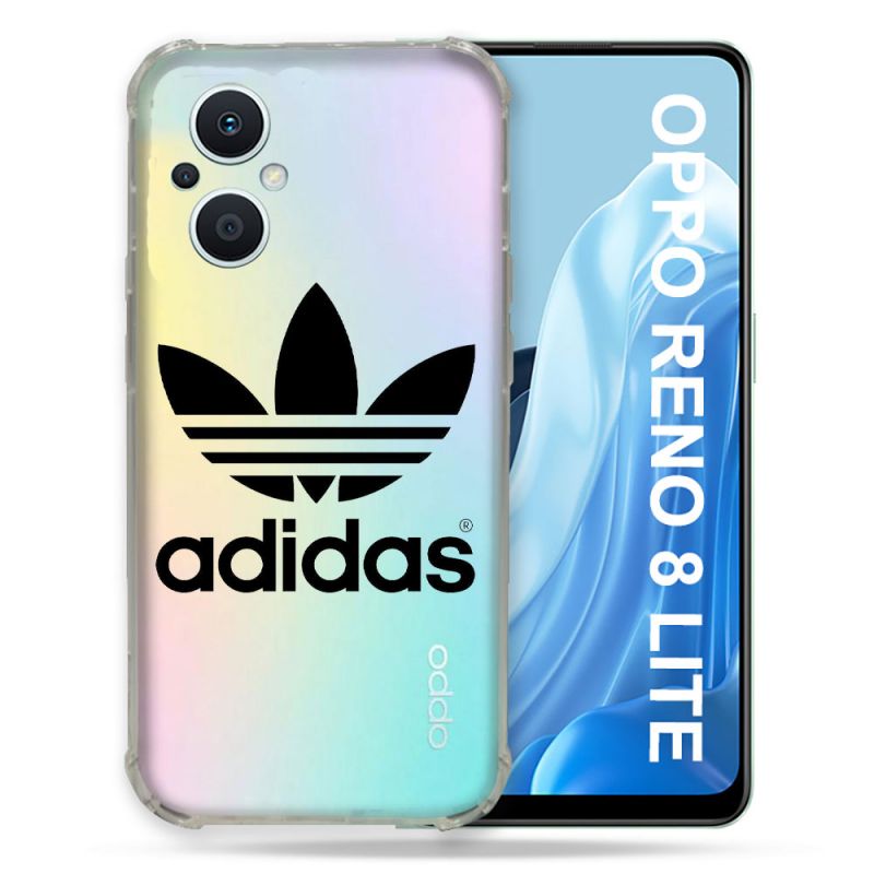 Coque Renforcée Transparente Pour Oppo Reno 8 Lite 5G Adidas