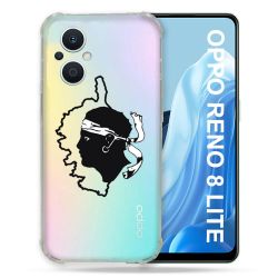 Coque Renforcée Transparente Pour Oppo Reno 8 Lite 5G Corse
