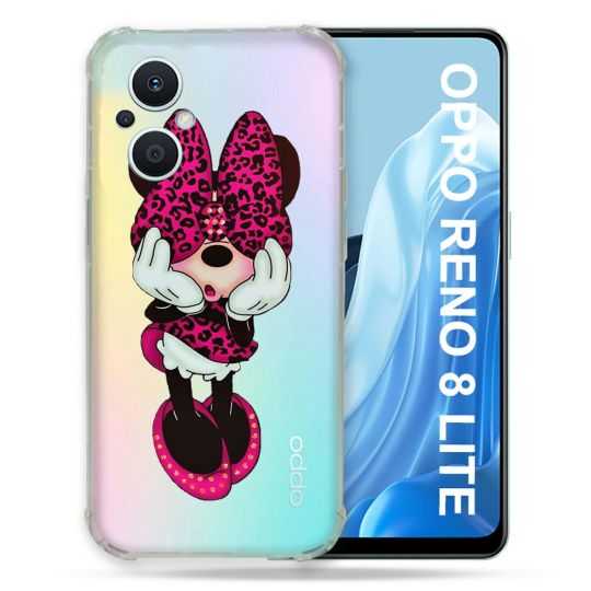 Coque Renforcée Transparente Pour Oppo Reno 8 Lite 5G Minnie