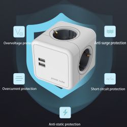 Multiprise Plug Adaptateur Electrique Multisupport USB