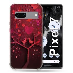 Coque Renforcée Pour Google Pixel 7 Amour Arbre