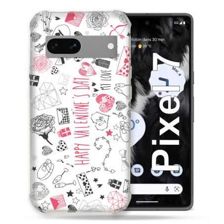 Coque Renforcée Pour Google Pixel 7 Amour Valentines
