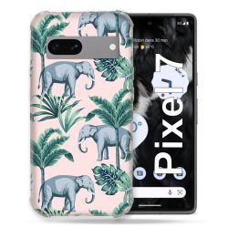Coque Renforcée Pour Google Pixel 7 Animal Elephant Pattern