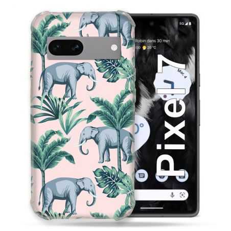 Coque Renforcée Pour Google Pixel 7 Animal Elephant Pattern