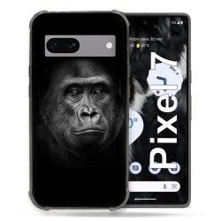 Coque Renforcée Pour Google Pixel 7 Animal Gorille Noir