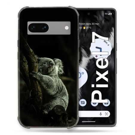 Coque Renforcée Pour Google Pixel 7 Animal Koala Noir