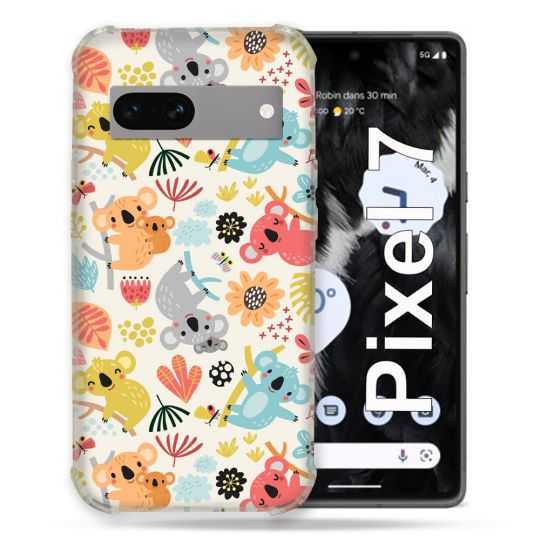 Coque Renforcée Pour Google Pixel 7 Animal Koala Pattern