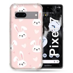 Coque Renforcée Pour Google Pixel 7 Animal Lapin Rose