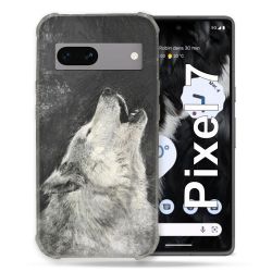 Coque Renforcée Pour Google Pixel 7 Animal Loup Hurlement