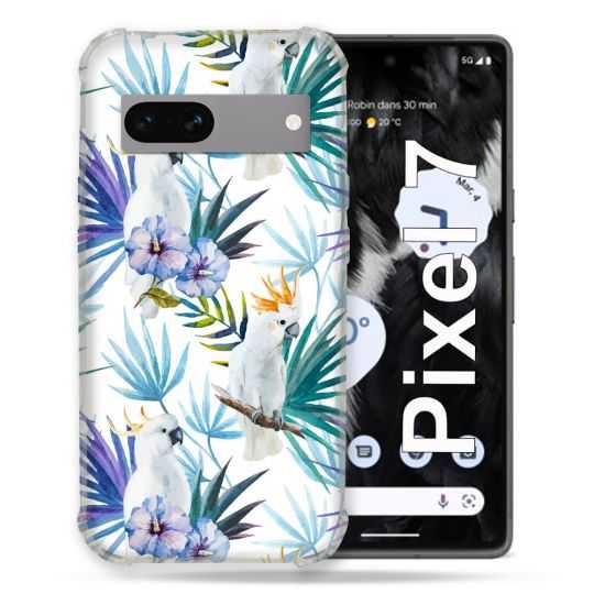 Coque Renforcée Pour Google Pixel 7 Animal Perroquet Peinture