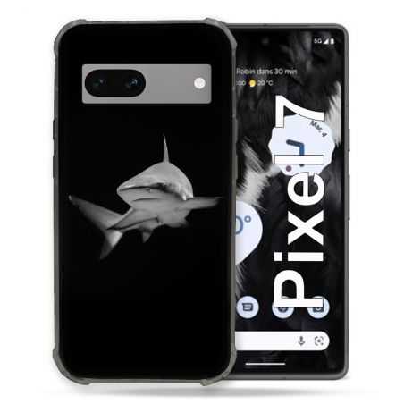Coque Renforcée Pour Google Pixel 7 Animal Requin Sombre