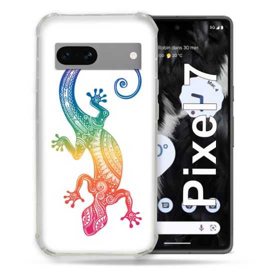 Coque Renforcée Pour Google Pixel 7 Animal Salamandre Color