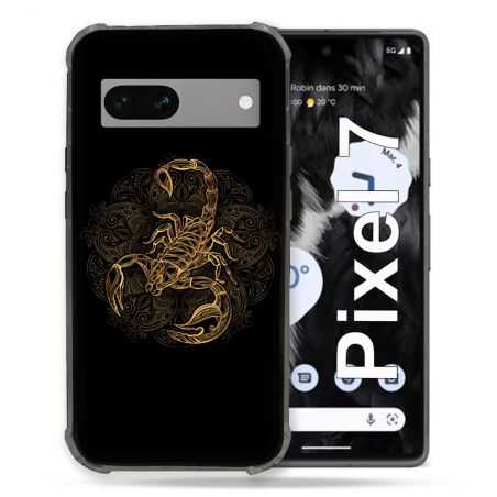 Coque Renforcée Pour Google Pixel 7 Animal Scorpion Fresque