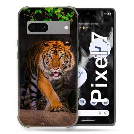 Coque Renforcée Pour Google Pixel 7 Animal Tigre Jungle