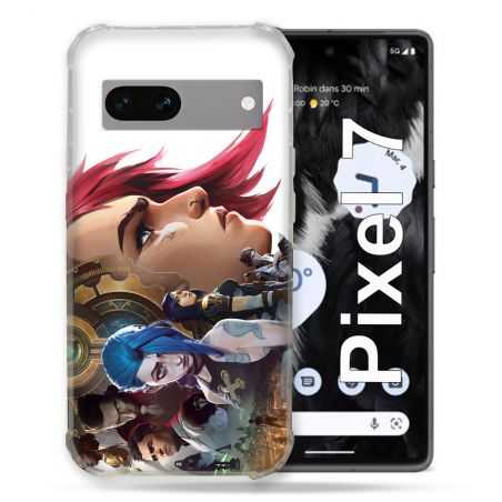 Coque Renforcée Pour Google Pixel 7 Arcane Jynx Sœur