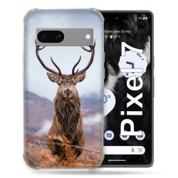 Coque Renforcée Pour Google Pixel 7 Chasse Chevreuil Montagne