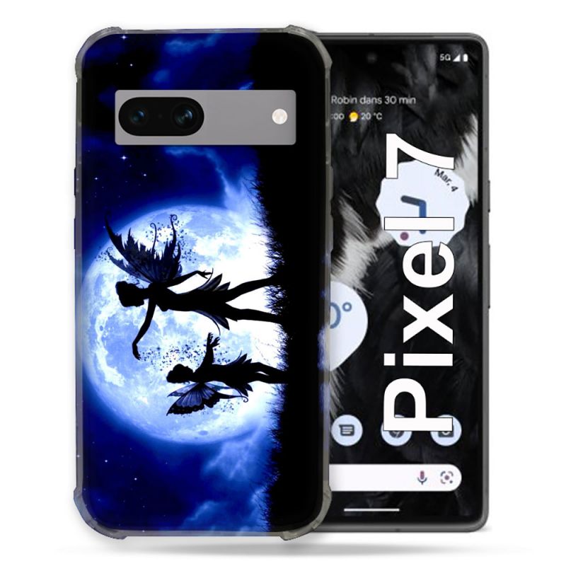 Coque Renforcée Pour Google Pixel 7 Fantastique Fee Lune
