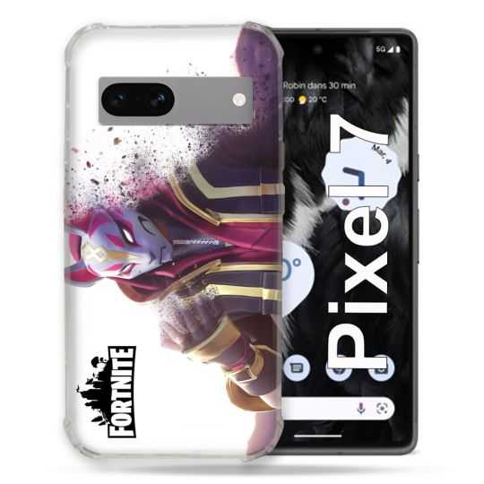 Coque Renforcée Pour Google Pixel 7 Fortnite Blanc