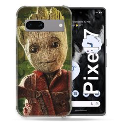 Coque Renforcée Pour Google Pixel 7 Groot Vert