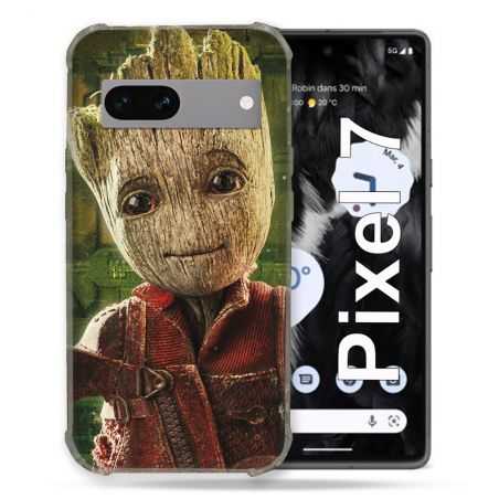 Coque Renforcée Pour Google Pixel 7 Groot Vert