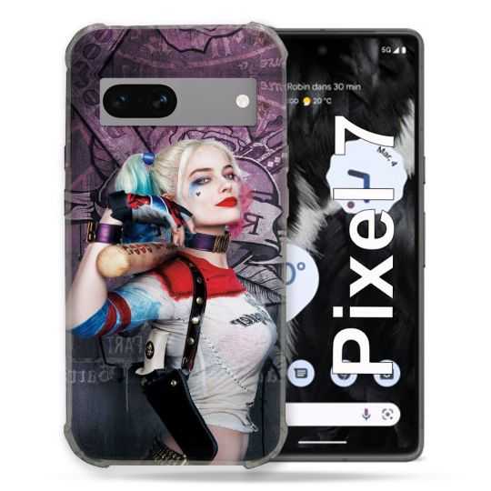 Coque Renforcée Pour Google Pixel 7 Harley Quinn Batte
