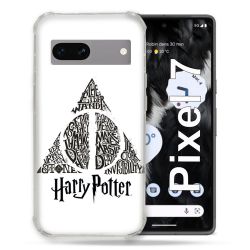 Coque Renforcée Pour Google Pixel 7 Harry Potter Hollows triangle Blanc