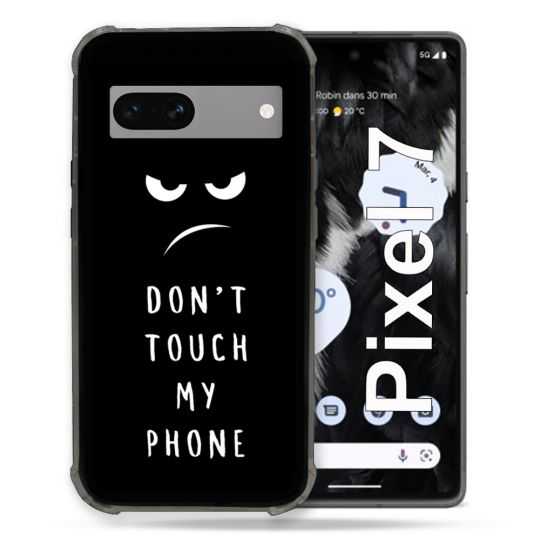 Coque Renforcée Pour Google Pixel 7 Humour Don't Touch