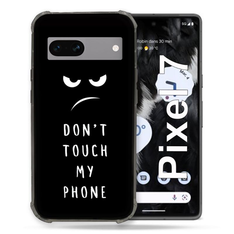 Coque Renforcée Pour Google Pixel 7 Humour Don't Touch