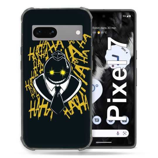 Coque Renforcée Pour Google Pixel 7 Manga Assassination Classroom Kuro Noir