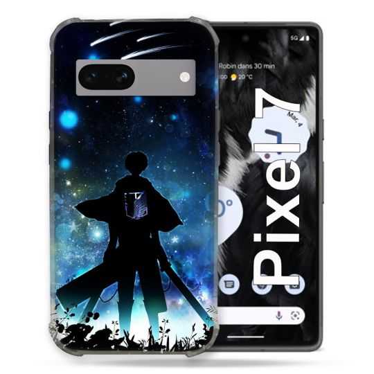 Coque Renforcée Pour Google Pixel 7 Manga Attaque Titans Levi