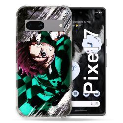 Coque Renforcée Pour Google Pixel 7 Manga Demon Slayer Tanjiro