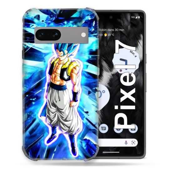 Coque Renforcée Pour Google Pixel 7 Manga Dragon Ball Gogeta Lumiere